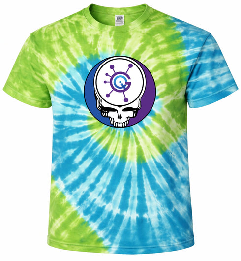 1623 - Custom Stealie Tie-Dye