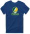 Skidmore Stealie Premium Unisex T-Shirt — Design: Skidmore College — Navy