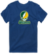 Skidmore Stealie Premium Unisex T-Shirt — Design: Skidmore College — Navy