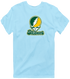 Skidmore Stealie Premium Unisex T-Shirt — Design: Skidmore College — Light Blue