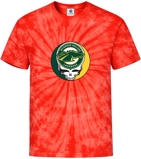 Skidmore Lacrosse Stealie Tie-Dye T-Shirt