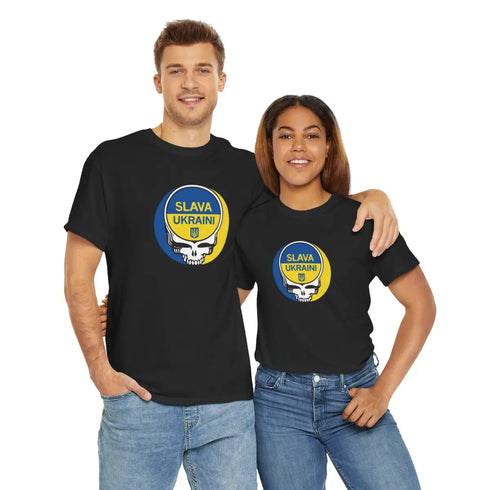 Slava Ukraini Stealie Grateful Dead T-Shirt StealieShop