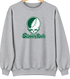 Slippery Rock Stealie Premium Unisex Crewneck — Design: Slippery Rock University (PASSHE) — Sport Grey