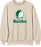 Slippery Rock Stealie Premium Unisex Crewneck — Design: Slippery Rock University (PASSHE) — Sand