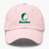 Slippery Rock Stealie Premium Unisex Dad Hat — Design: Slippery Rock University (PASSHE) — Pink