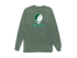 Slippery Rock Stealie Premium Unisex Long-Sleeve — Design: Slippery Rock University (PASSHE) — Light Green
