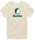 Slippery Rock Stealie Premium Unisex T-Shirt — Design: Slippery Rock University (PASSHE) — Sand