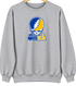 Smith Stealie Premium Unisex Crewneck — Design: Smith College — Sport Grey