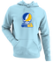 Smith Stealie Premium Unisex Hoodie — Design: Smith College — Light Blue