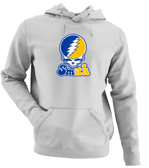 Smith Stealie Premium Unisex Hoodie — Design: Smith College — Sport Grey