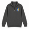 Smith Stealie Premium Unisex Quarter-Zip — Design: Smith College — Charcoal