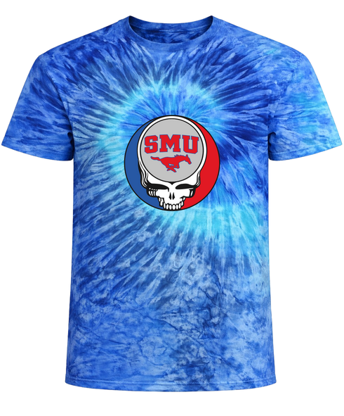 SMU Stealie Tie-Dye T-Shirt