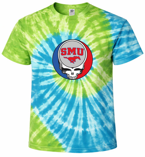 SMU Stealie Tie-Dye T-Shirt