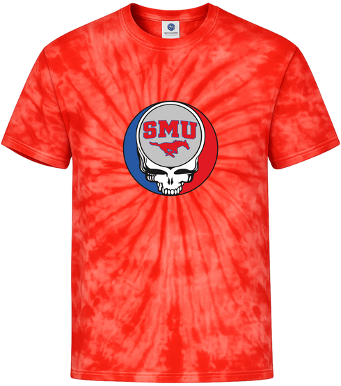 SMU Stealie Tie-Dye T-Shirt
