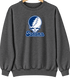 Sonoma State Stealie Premium Unisex Crewneck — Design: Sonoma State University — Dark Heather