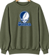 Sonoma State Stealie Premium Unisex Crewneck — Design: Sonoma State University — Military Green