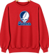 Sonoma State Stealie Premium Unisex Crewneck — Design: Sonoma State University — Red