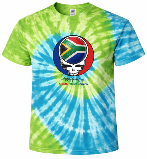 South Africa FIFA World Cup Stealie Tie-Dye T-Shirt