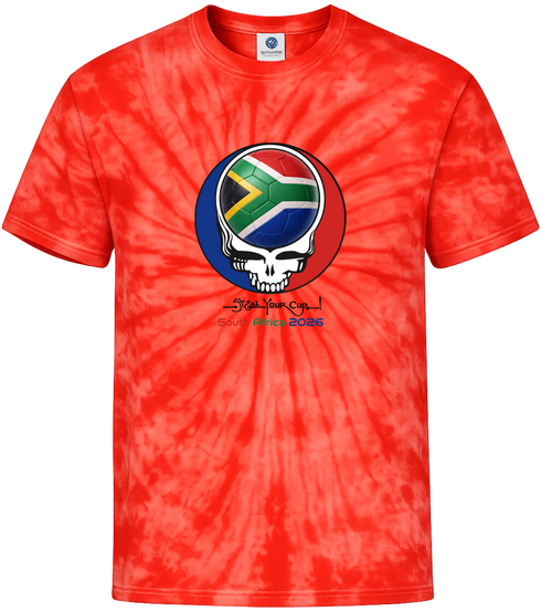 South Africa FIFA World Cup Stealie Tie-Dye T-Shirt