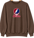 South Carolin Stealie Premium Unisex Crewneck — Design: South Carolina State University — Brown