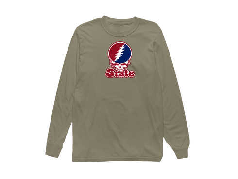South Carolin Stealie Premium Unisex Long-Sleeve — Design: South Carolina State University — Sandstone