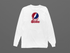 South Carolin Stealie Premium Unisex Long-Sleeve — Design: South Carolina State University — White