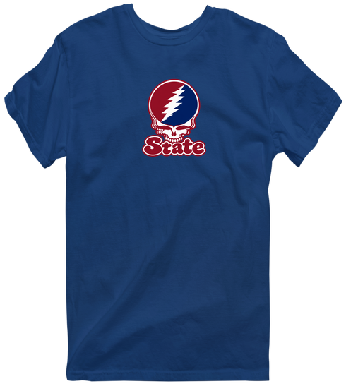 South Carolin Stealie Premium Unisex T-Shirt — Design: South Carolina State University — Navy
