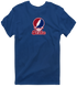 South Carolin Stealie Premium Unisex T-Shirt — Design: South Carolina State University — Navy
