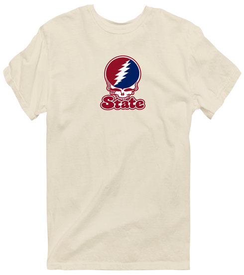 South Carolin Stealie Premium Unisex T-Shirt — Design: South Carolina State University — Sand