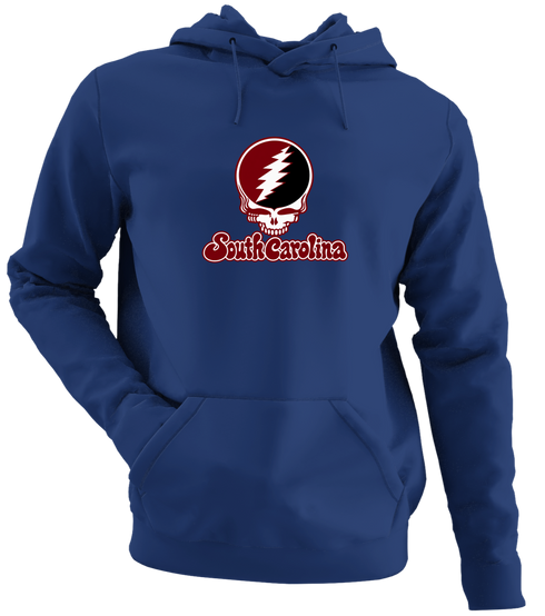 South Carolina Stealie Premium Unisex Hoodie — Design: South Carolina University of — Navy