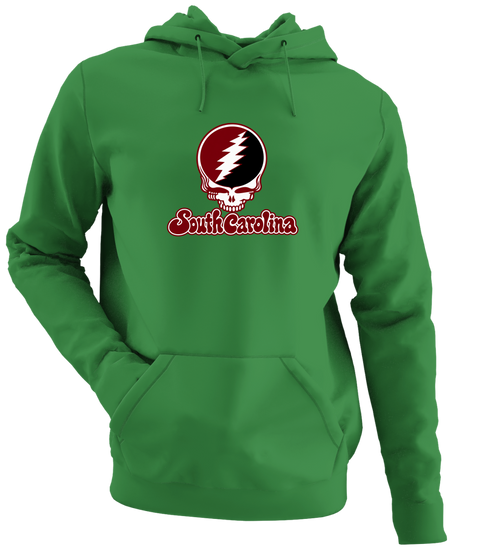 South Carolina Stealie Premium Unisex Hoodie — Design: South Carolina University of — Irish Green