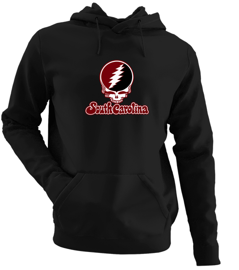 South Carolina Stealie Premium Unisex Hoodie — Design: South Carolina University of — Black