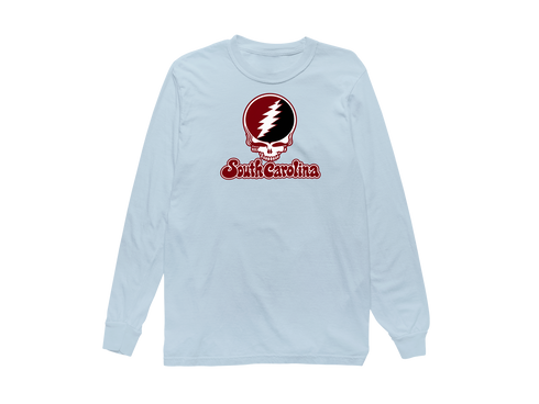 South Carolina Stealie Premium Unisex Long-Sleeve — Design: South Carolina University of — Chambray
