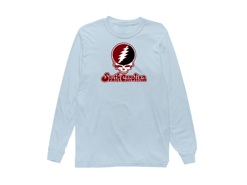 South Carolina Stealie Premium Unisex Long-Sleeve — Design: South Carolina University of — Chambray