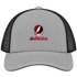 South Carolina Stealie Premium Unisex Trucker Cap — Design: South Carolina University of — Heather Grey/Black