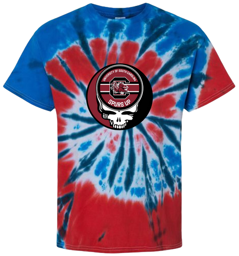 University of South Carolina Stealie Tie-Dye T-Shirt