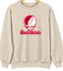 South Dakota Stealie Premium Unisex Crewneck — Design: South Dakota University of — Sand