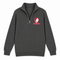 South Dakota Stealie Premium Unisex Quarter-Zip — Design: South Dakota University of — Charcoal