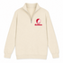South Dakota Stealie Premium Unisex Quarter-Zip — Design: South Dakota University of — Sand