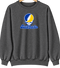 South Dakota Stealie Premium Unisex Crewneck — Design: South Dakota State University — Dark Heather