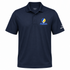 South Dakota Stealie Premium Unisex Polo — Design: South Dakota State University — Navy