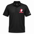 South Dakota Stealie Premium Unisex Polo — Design: South Dakota University of — Black