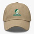 South Florida Stealie Premium Unisex Dad Hat — Design: South Florida University of — Khaki
