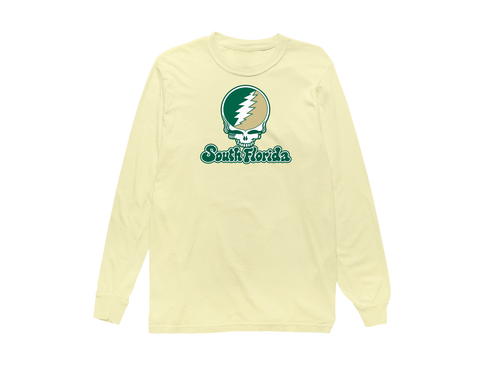 South Florida Stealie Premium Unisex Long-Sleeve — Design: South Florida University of — Butter