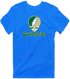 South Florida Stealie Premium Unisex T-Shirt — Design: South Florida University of — Royal