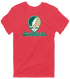 South Florida Stealie Premium Unisex T-Shirt — Design: South Florida University of — Heather Red