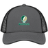 South Florida Stealie Premium Unisex Trucker Cap — Design: South Florida University of — Charcoal/Black