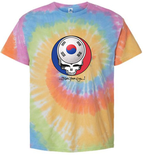 South Korea FIFA World Cup Stealie Tie-Dye T-Shirt