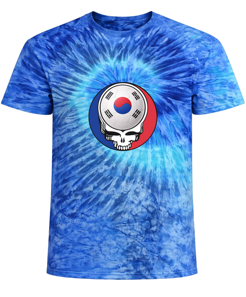 South Korea FIFA World Cup Stealie Tie-Dye T-Shirt