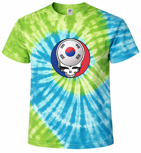 South Korea FIFA World Cup Stealie Tie-Dye T-Shirt